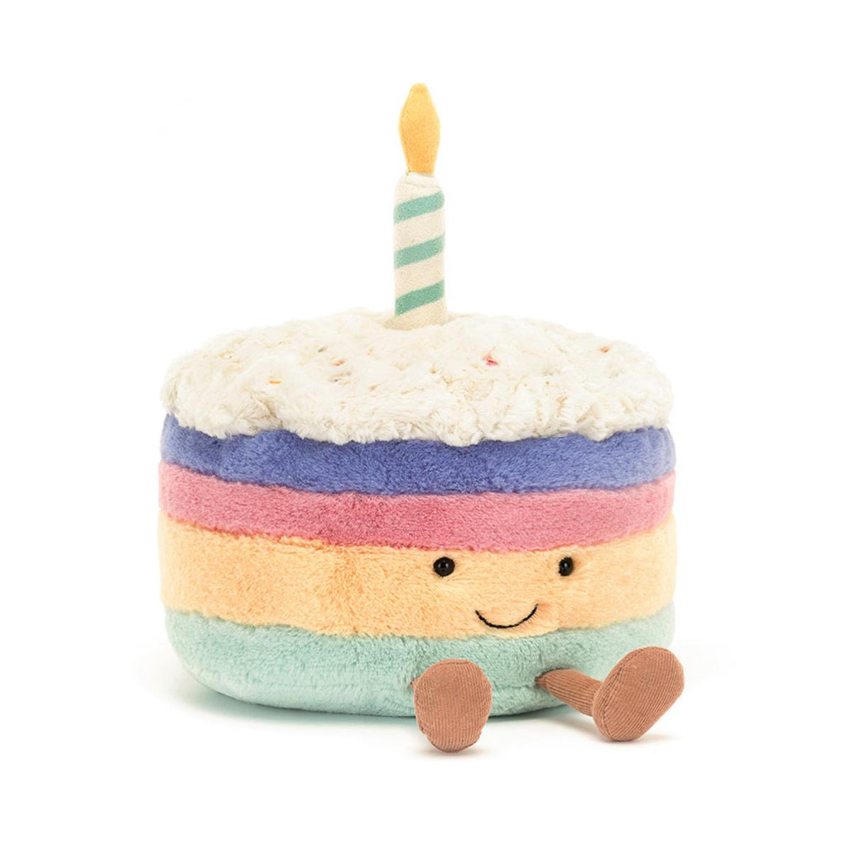 Amuseables Food & Drink | Amuseables Rainbow Birthday Cake Amuseables Amuseables Food & Drink