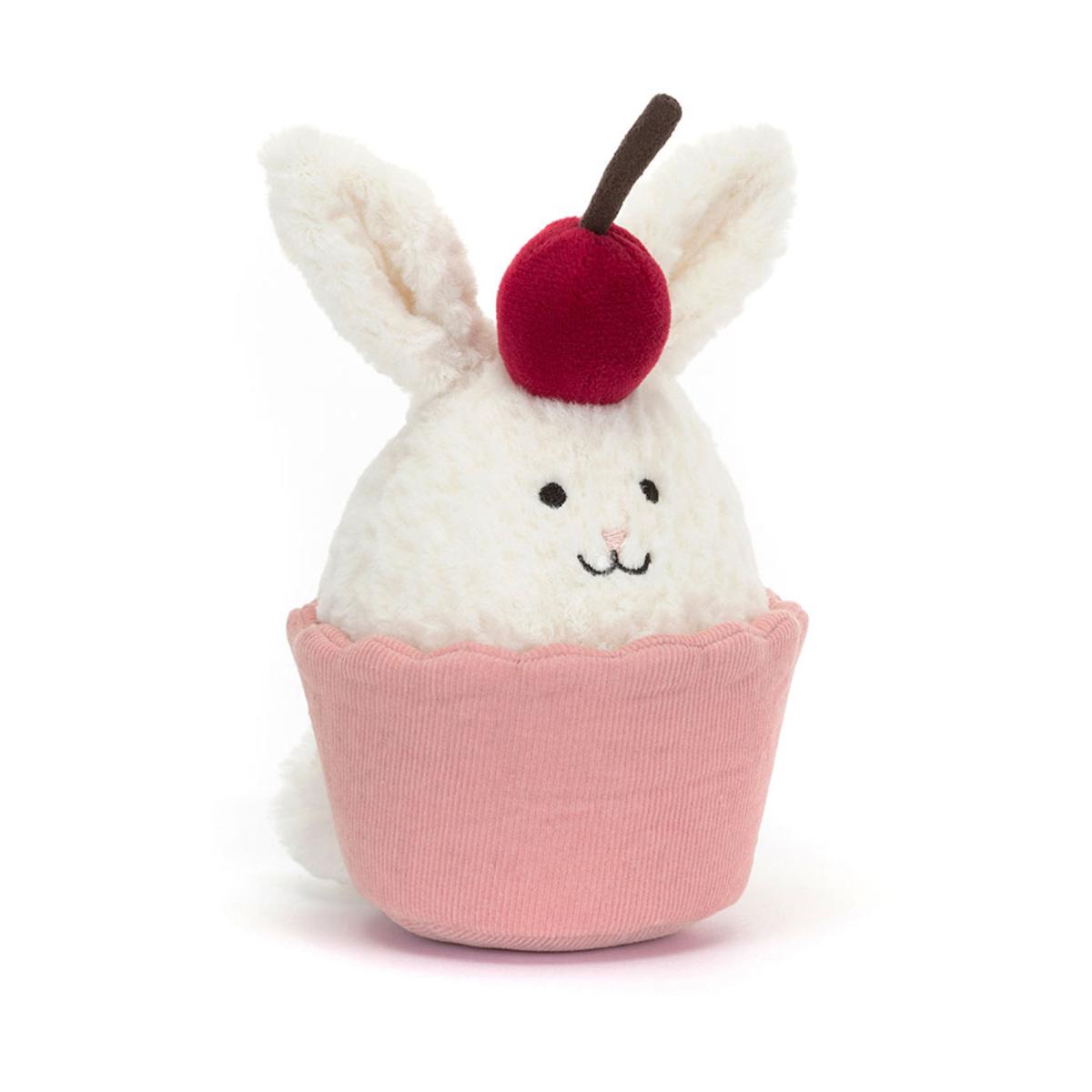 Amuseables Food & Drink | Dainty Dessert Bunny Cupcake Amuseables Amuseables Food & Drink