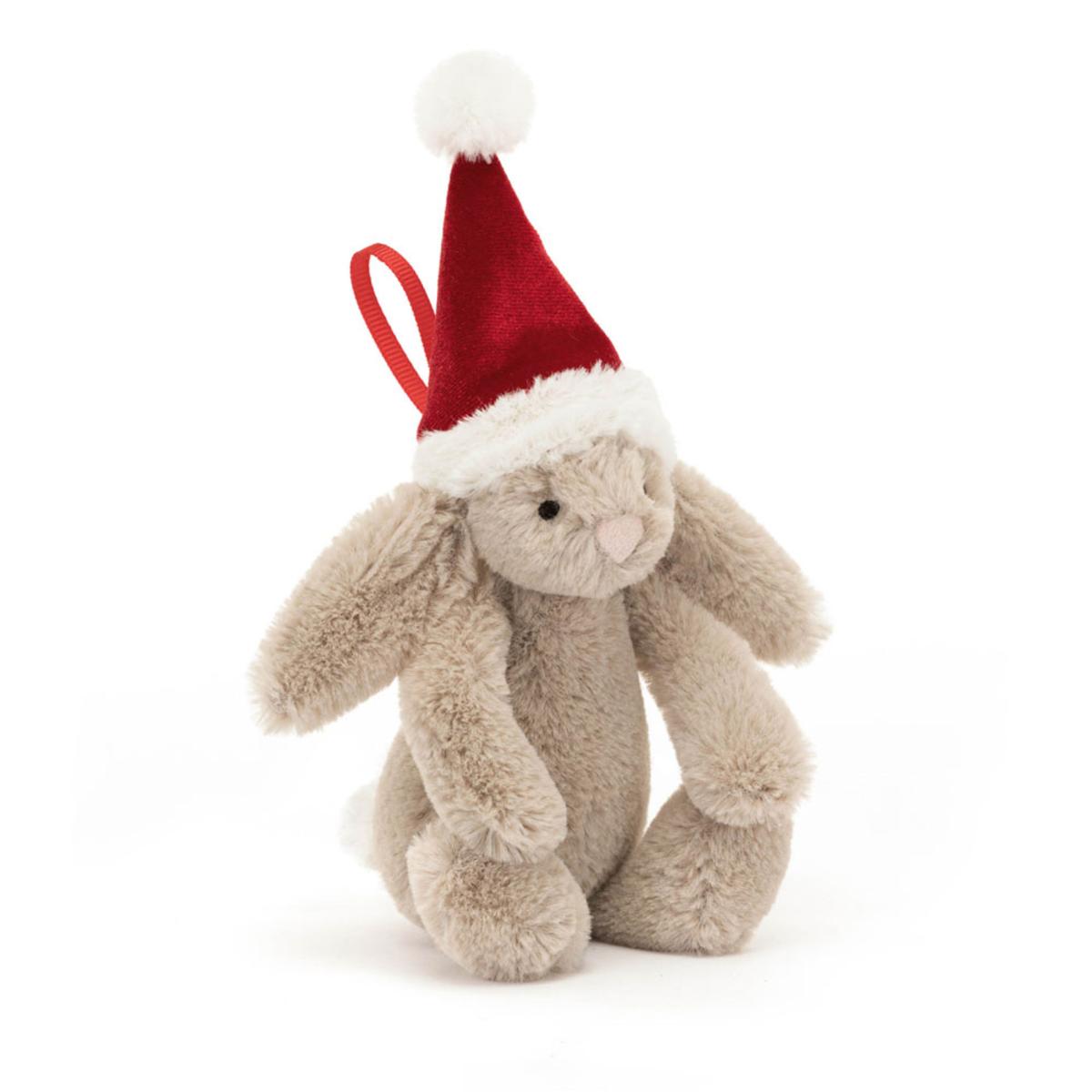 Bunnies | Bashful Christmas Bunny Decoration Animals Bunnies